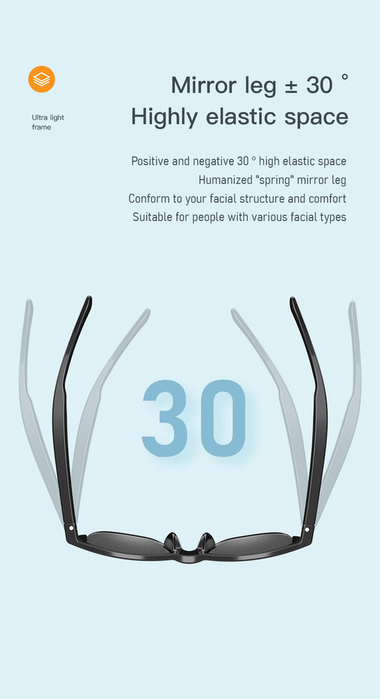 Intelligent Bluetooth Glasses Air Conduction