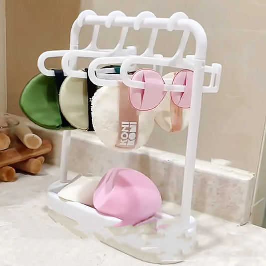 Powder Puff Drying New Doll Clothes Storage Rack