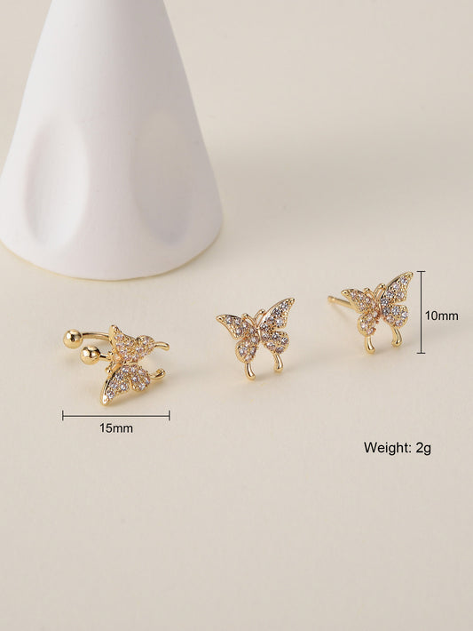 Women's Earrings Have Irregular PersonalityKnot Ear Clip