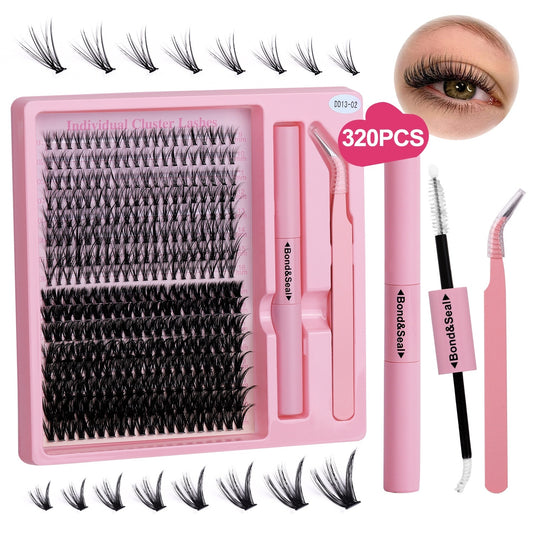 Segmented Hot Melt Single Cluster Large Capacity Thick Eyelash Suit