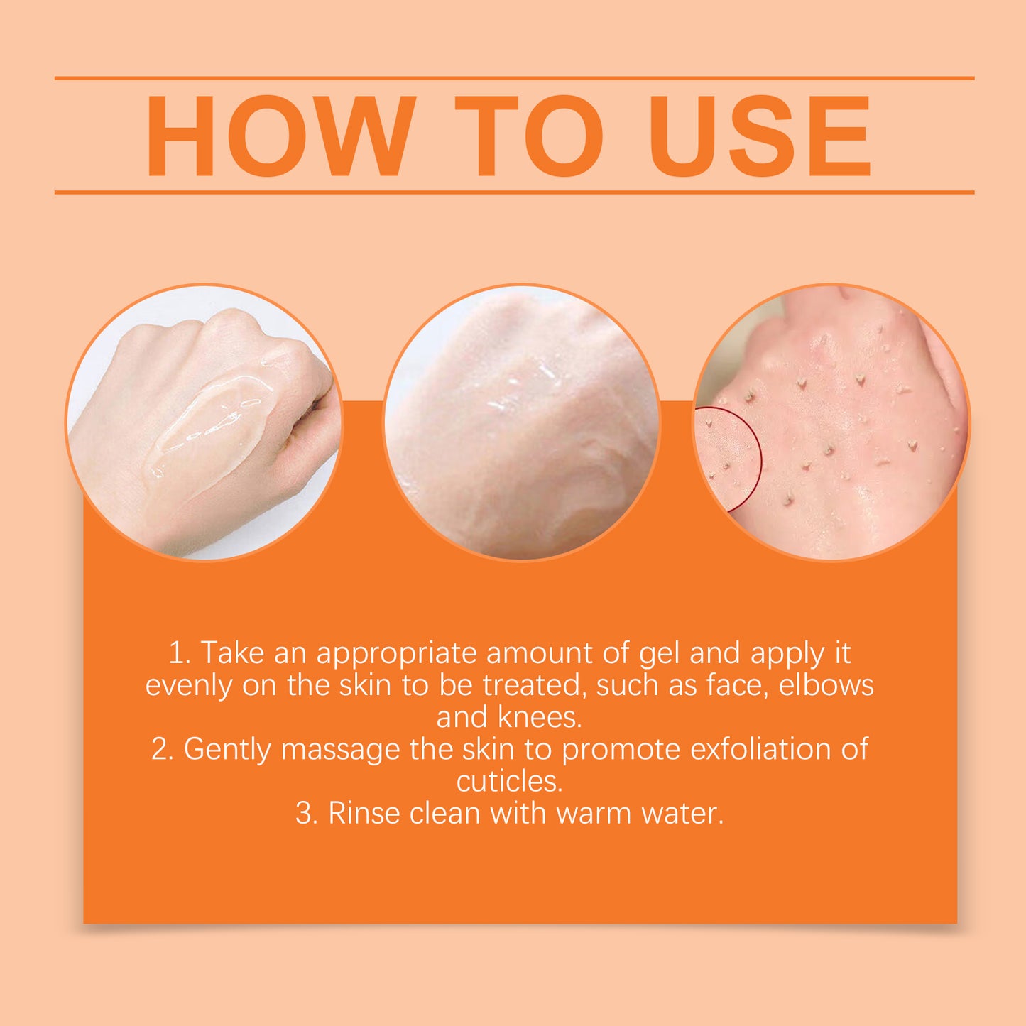 Wiyun Rice Exfoliating Gel Gently Cleanses Face Body Skin Hydrating Moisturizing Refreshing Cleansing Gel