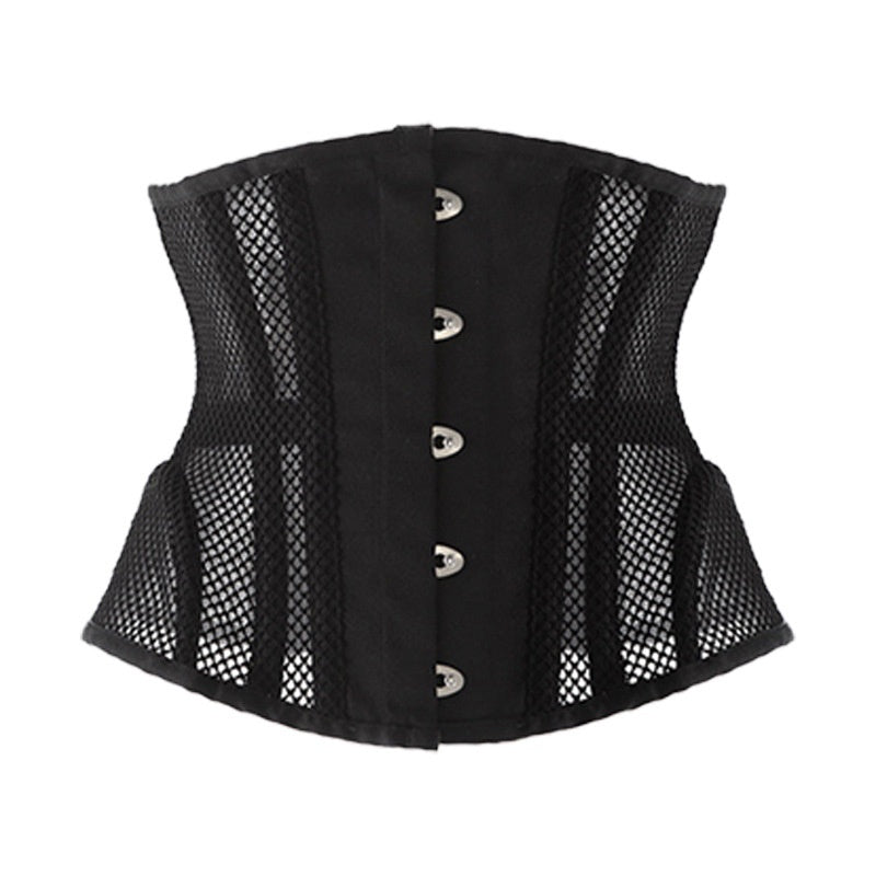 14 Bone Mesh Belly Contracting And Slimming Waistband Corset