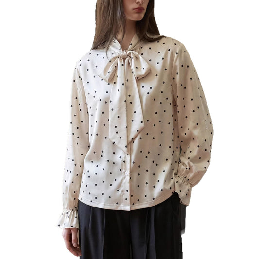 Chiffon Blouse Professional-style Shirt Womens Top