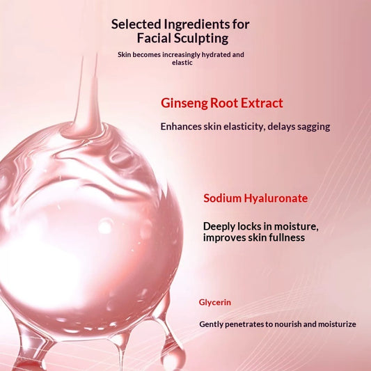 Red Bandage Mask Collagen V-Shape Face Lifting Mask