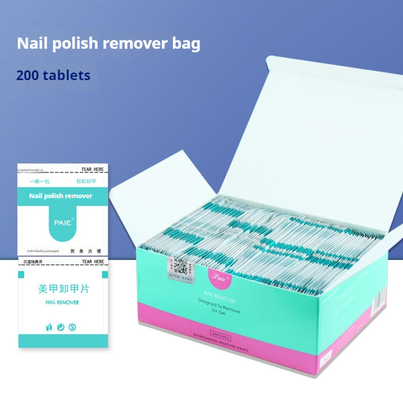 Remover Nail Art Disposable Nail Polish Remover Phototherapy Plastic Tools
