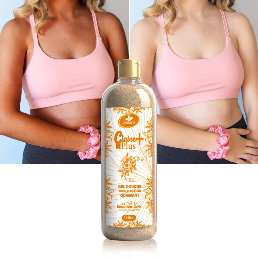 Claire Plus Shower Gel Anti-aging Lightening Body Skin Care Whitening Bath Wash