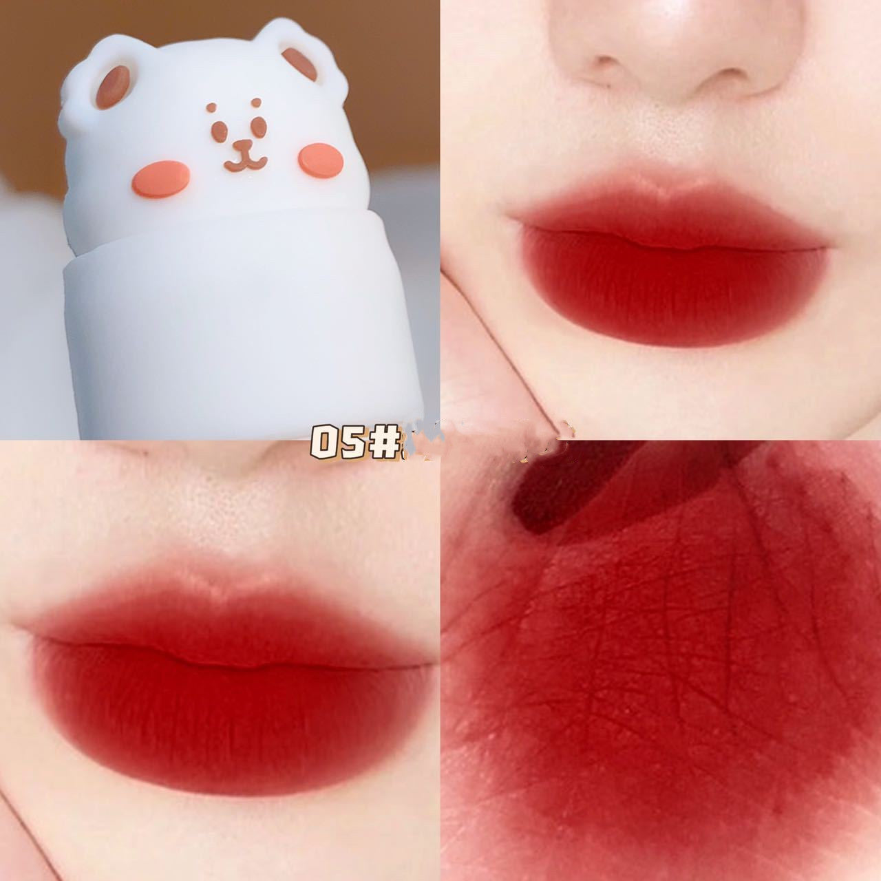 Blind Box Cute Favorite Pair Lip Lacquer Cute Matte Finish Velvet Lip Mud Plain Face Student Party Lipstick Lip Gloss