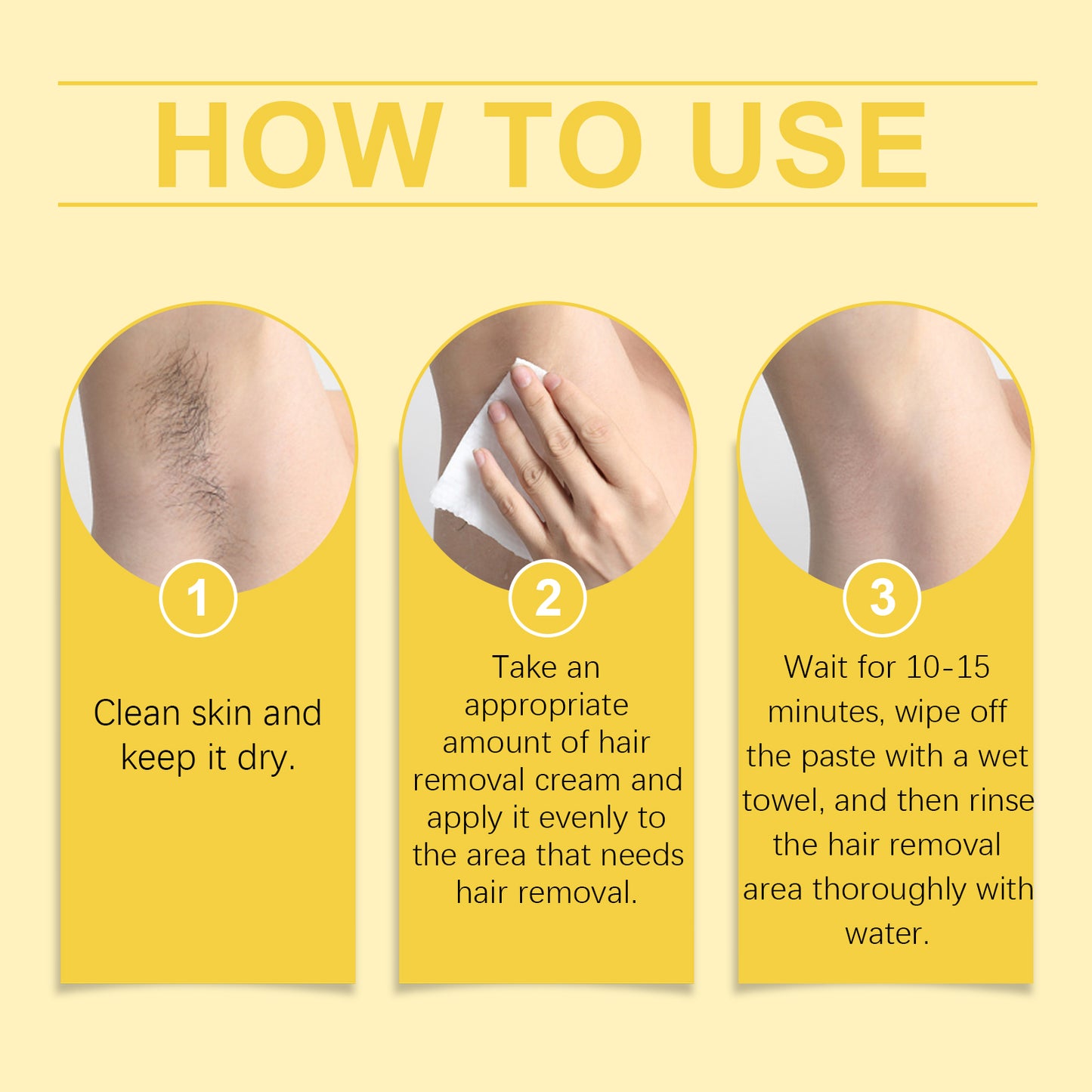 Oceaura Bee Venom Milk Moisturizing Depilatory Cream Gentle Body Depilatory Cream Armpit Hands And Legs Depilatory Cream