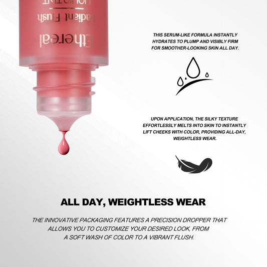 Liquid Blush Press Type 6 Colors Thin And Glittering