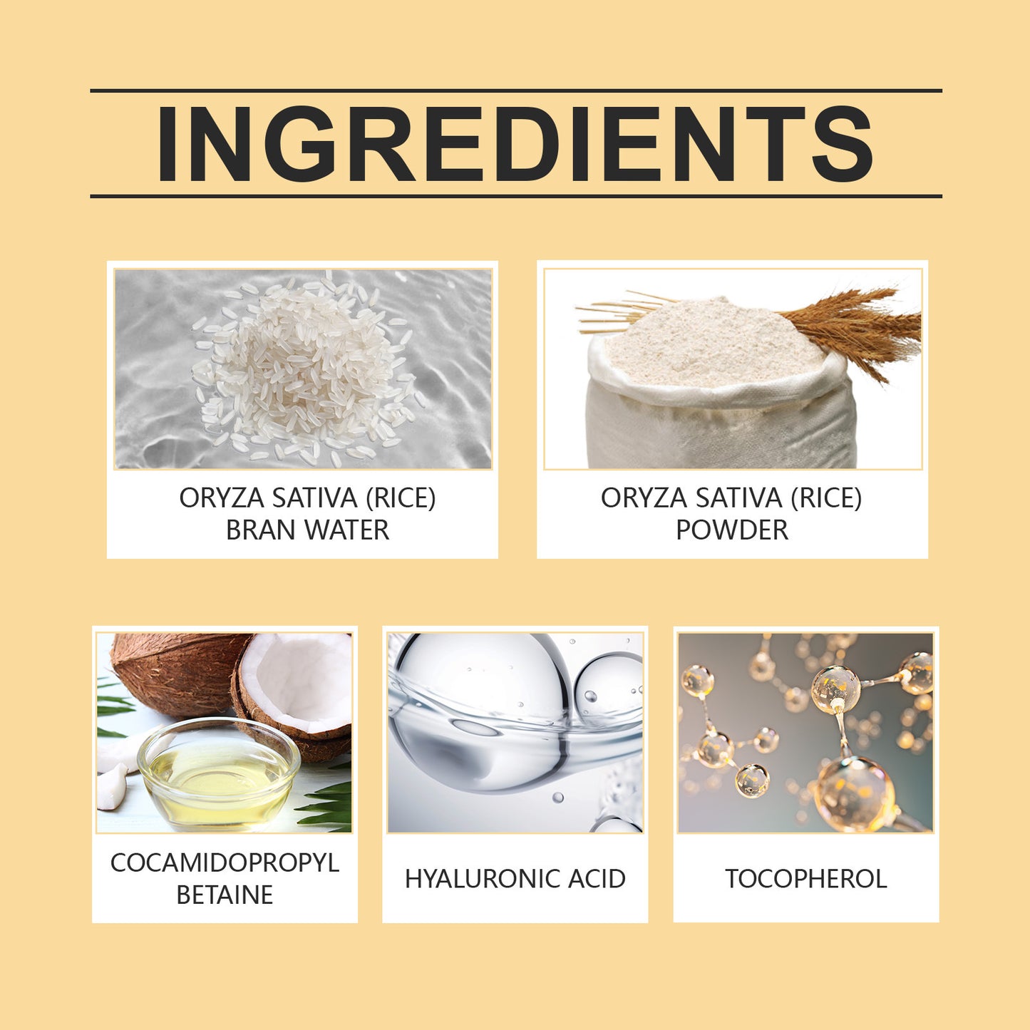 Rice Facial Cleanser Mild Cleansing And Hydrating