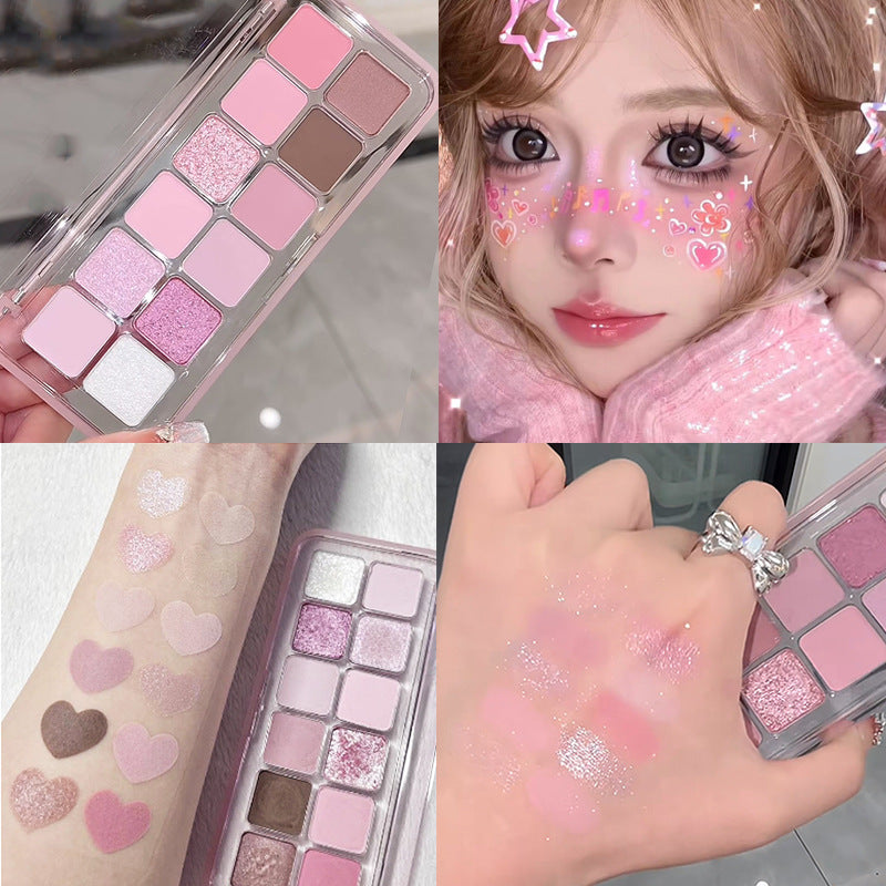 Creative Home Versatile 12 Colors Eye Shadow Plate