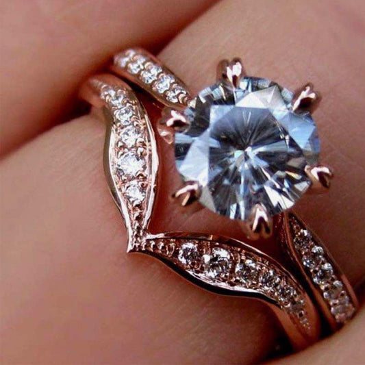 Innovative Natural Mullite Jewelry Ring For Women