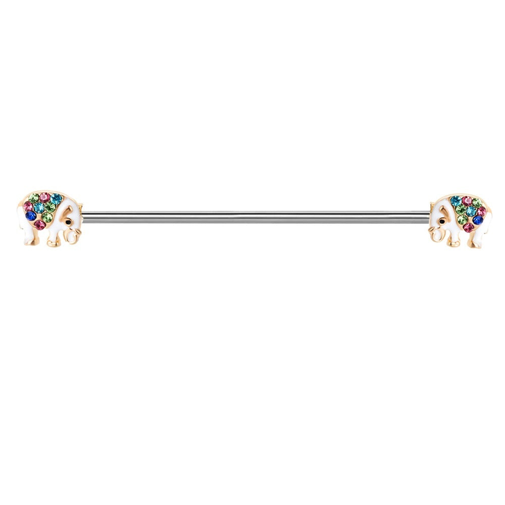 Ear Bridge Nail Industrial Long Brush Holder Puncture
