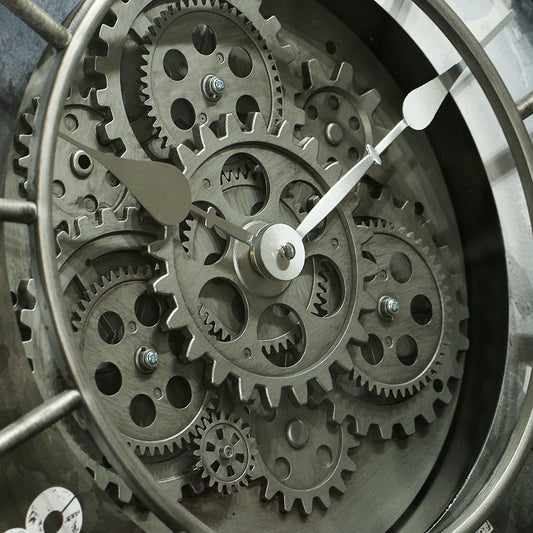 Round Gear Wall Clock Clock