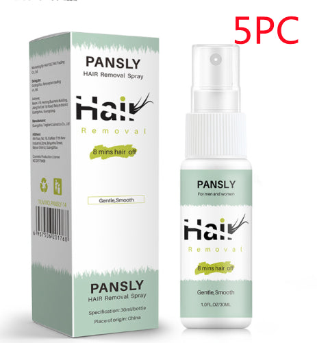 Permanent Hair Removal Inhibitor Spray Painless Beard Legs Armpit Smooth Repair