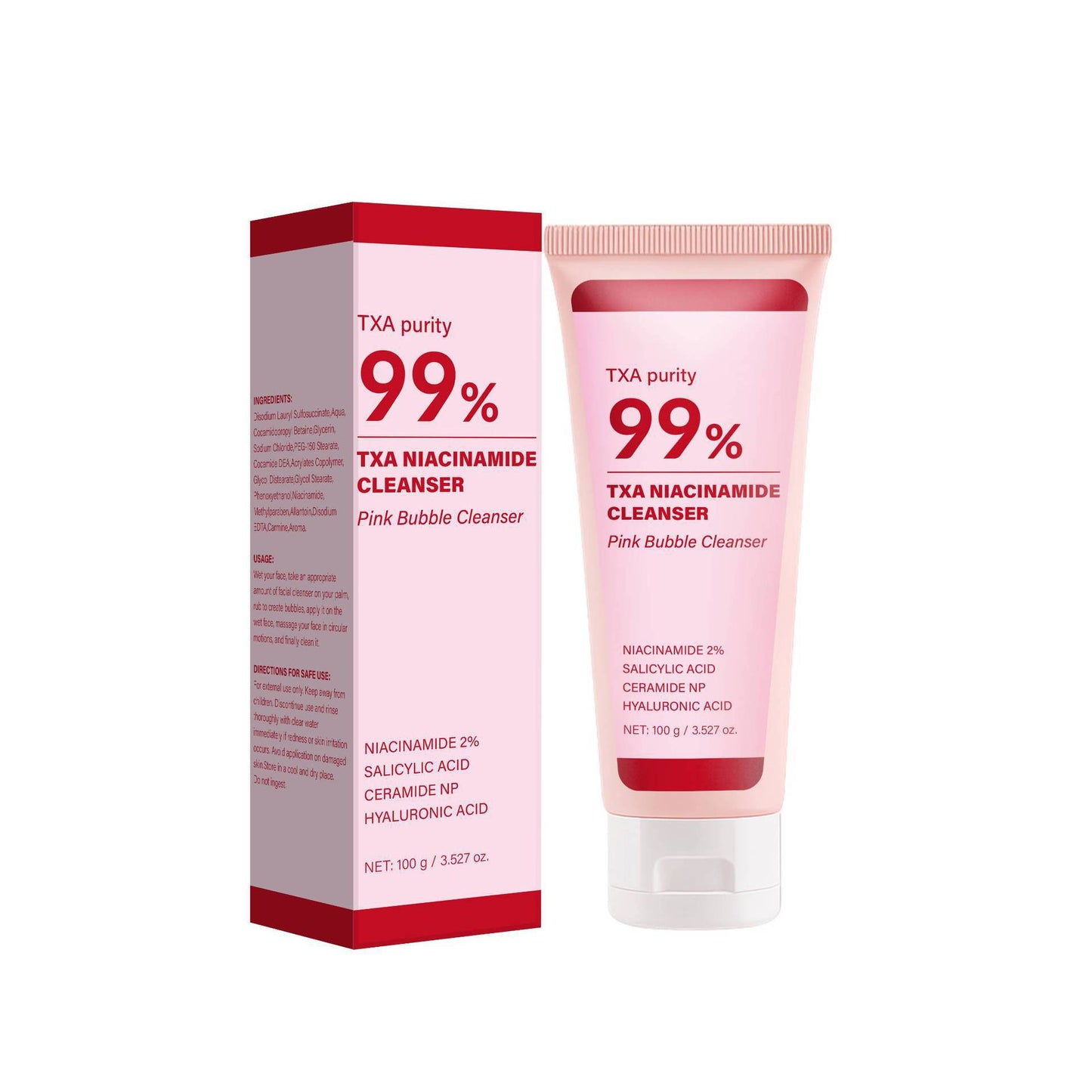 Nicotinamide Bubble Facial Cleanser
