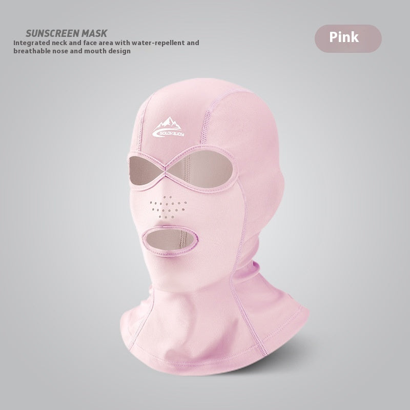 Facekini Swimming Sun Protection Head Cover Men And Women Outdoor