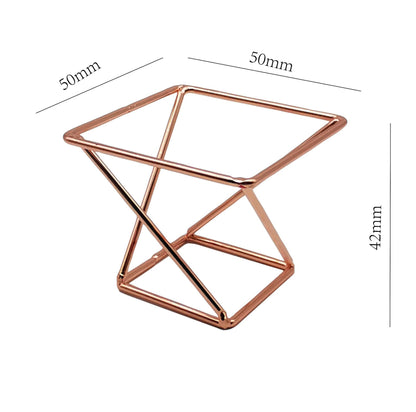 Creative Magic Three-dimensional Iron Powder Puff Shelf