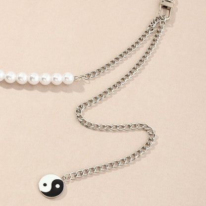 Simple Personality Aluminum Chain Accessories Waist Chain