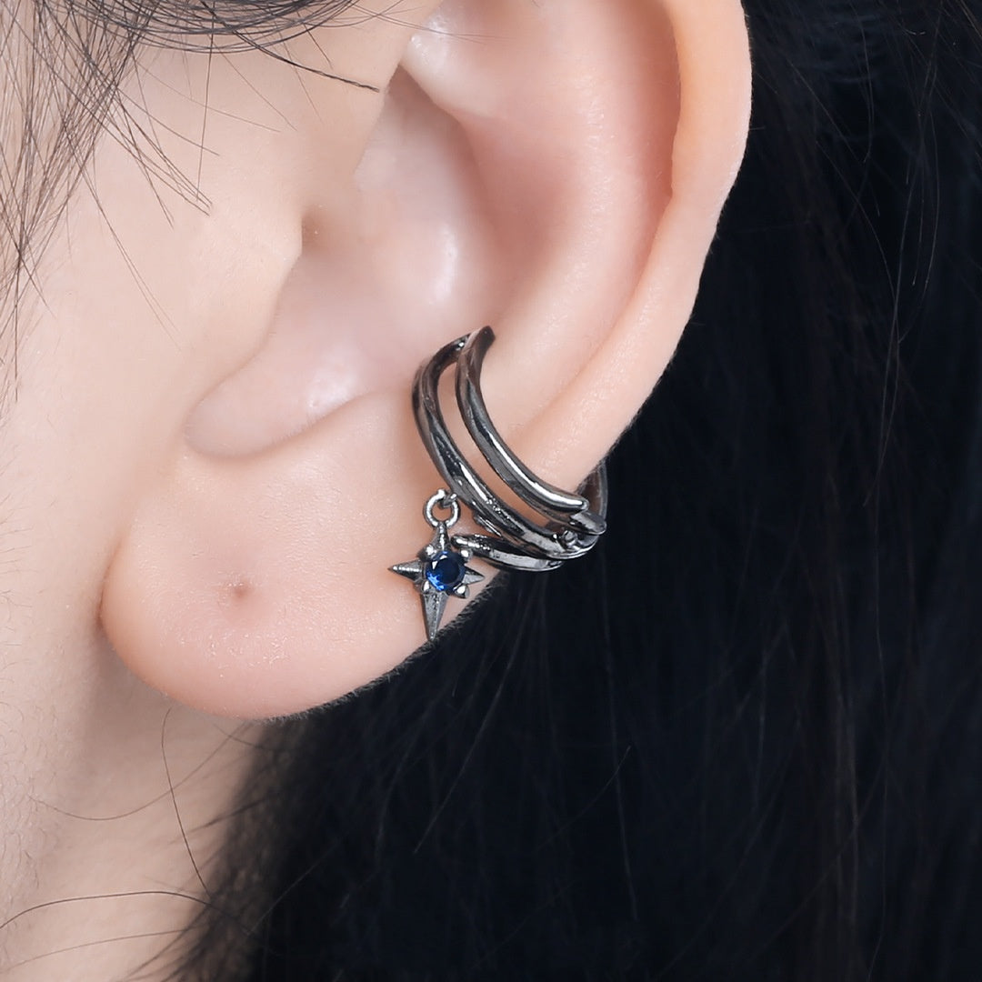 Dark Thorns Ear Clip Non-piercing Earrings
