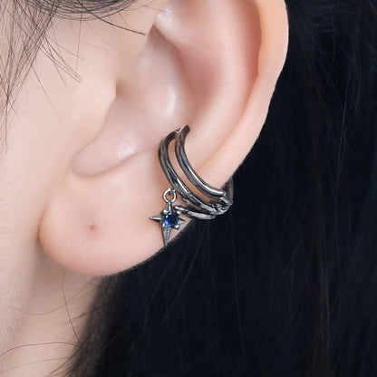 Dark Thorns Ear Clip Non-piercing Earrings