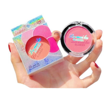 Women's Fashion Highlight Blush Makeup Palette Face Repair Pearlescent
