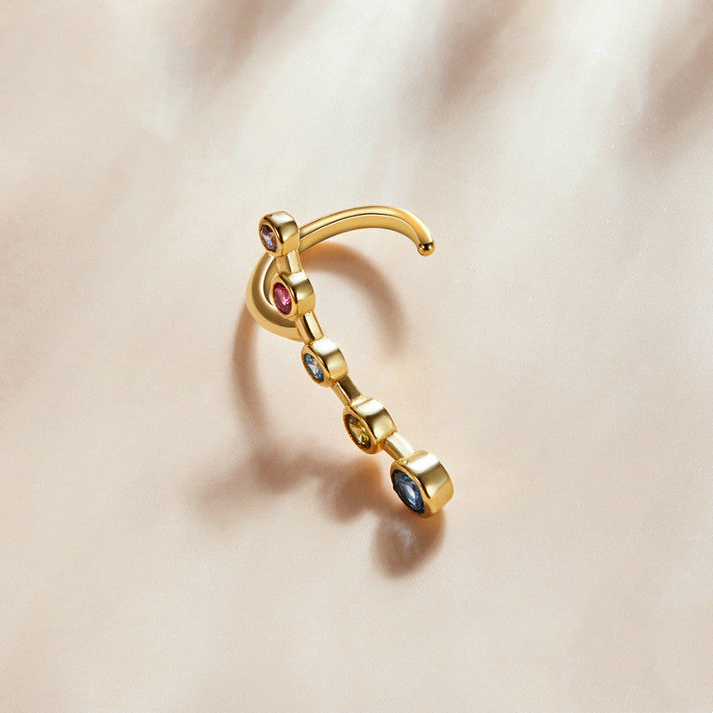 Original Ear Bone Clip Single Sterling Silver S925 Earrings
