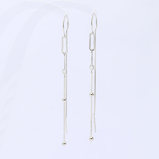 Silver Earrings Original Chain Sterling Silver Earrings S925 Earrings
