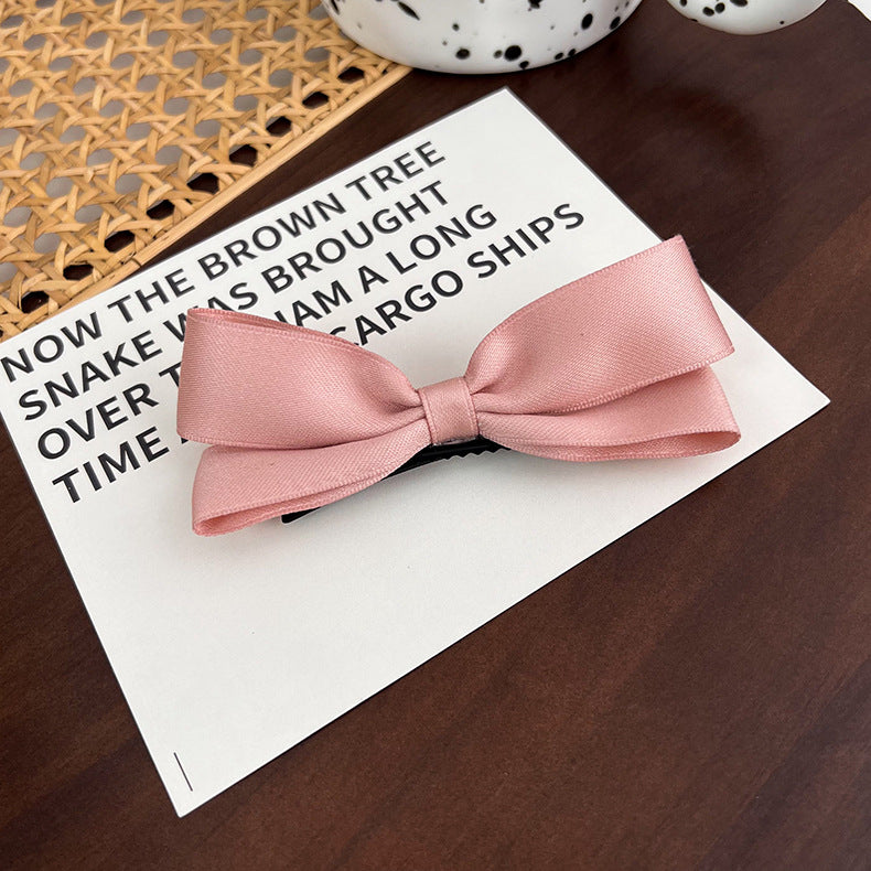 Cute Bow Stereo Small Hairclip