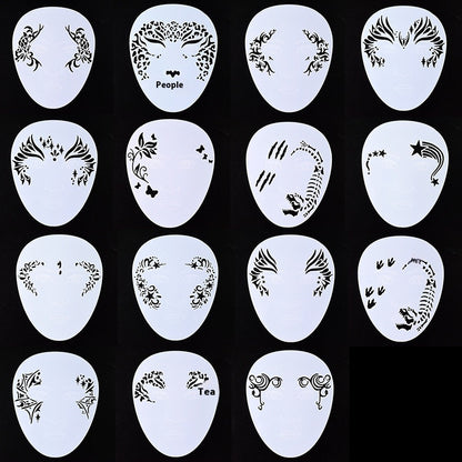 Stage Makeup Facial Painting DIY Inkjet Graffiti Makeup Tools