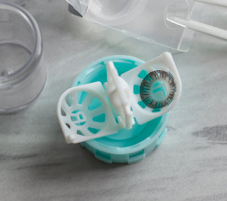 Manual Rotating Contact Lens Cleaner Storage Box