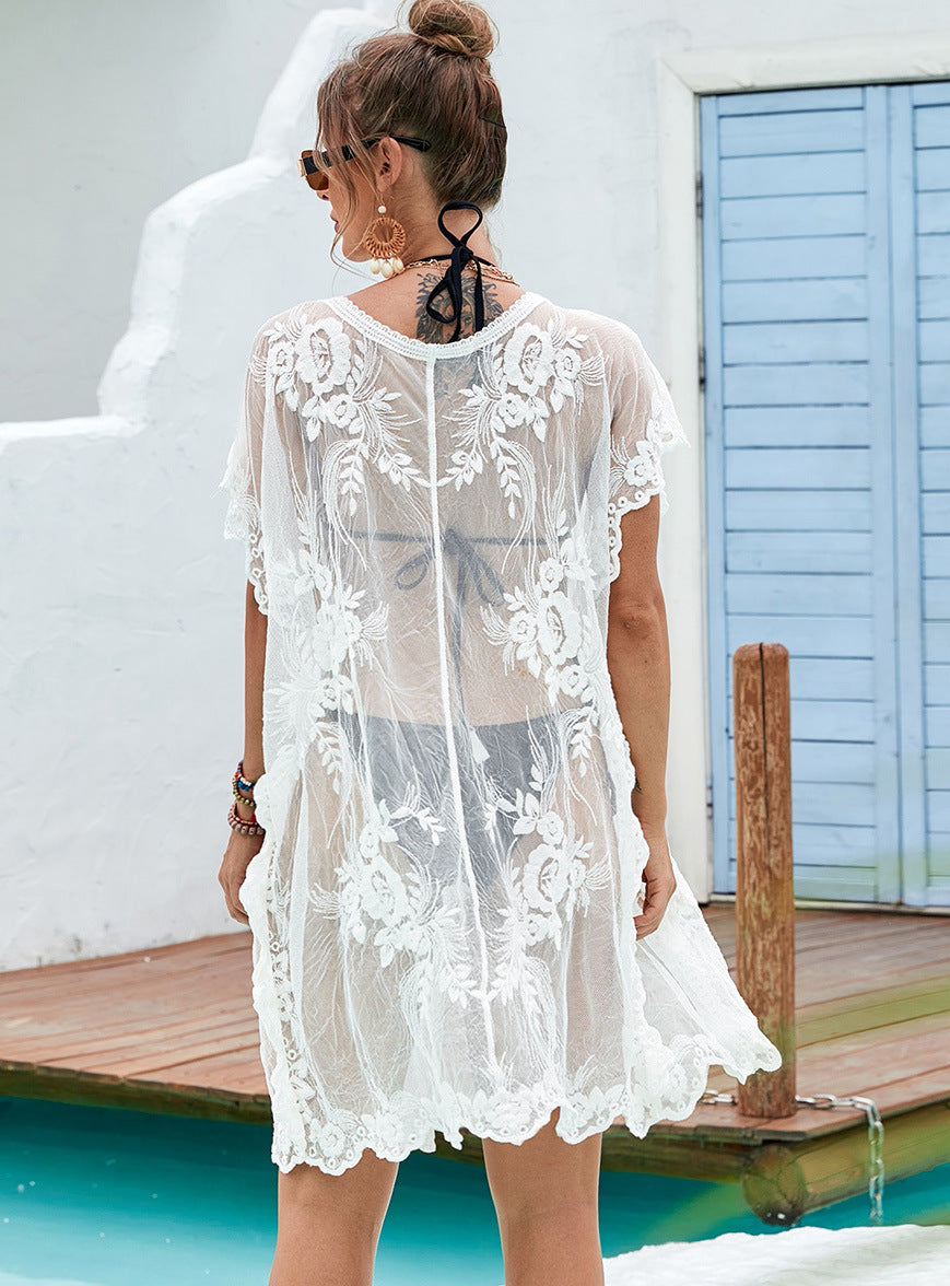 Beach Cardigan Sun Protection Cover-up
