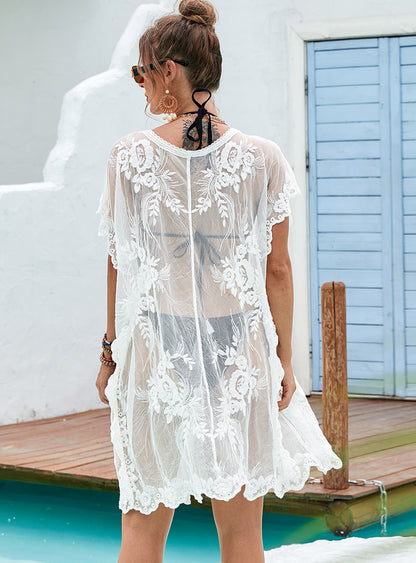 Beach Cardigan Sun Protection Cover-up