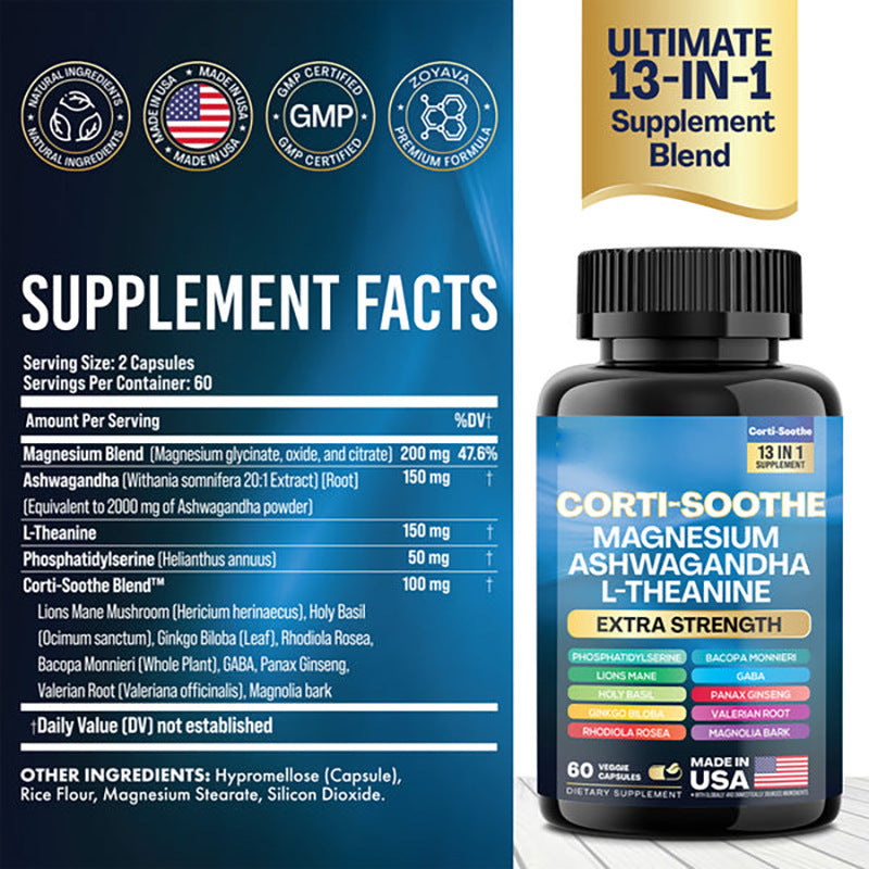 South African Drunken Eggplant Magnesium Capsules 60 Capsules