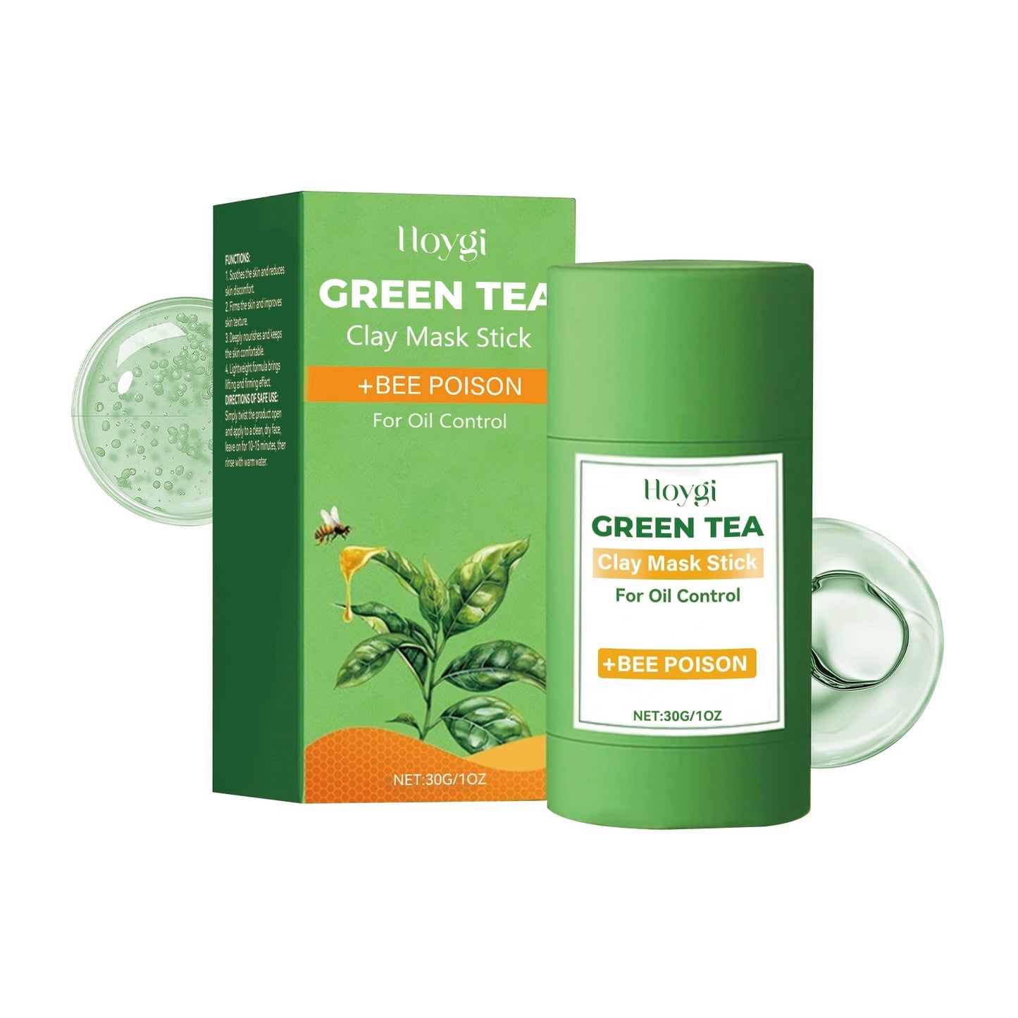 Green Tea Cleaning Facial Mask Stick