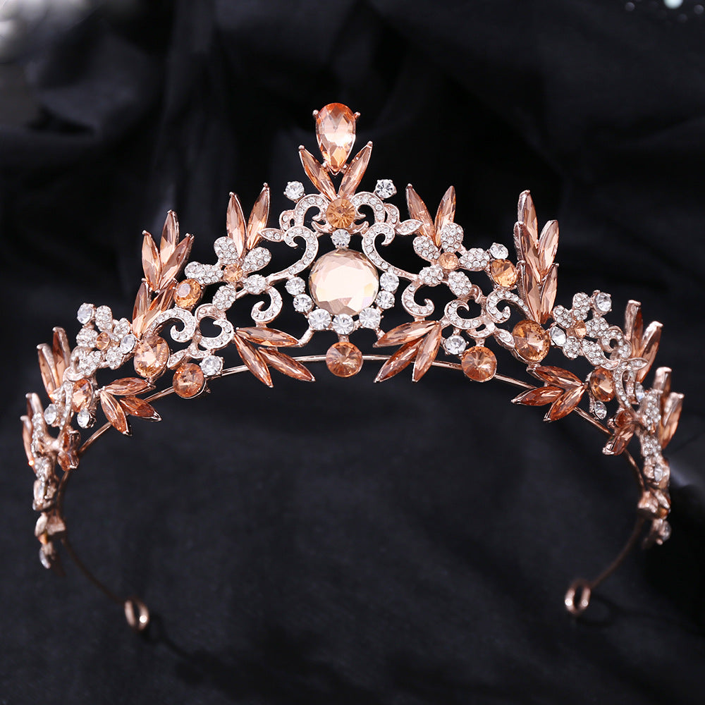 Rhinestone Hair Band Luxury Baroque Crystal