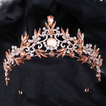 Rhinestone Hair Band Luxury Baroque Crystal
