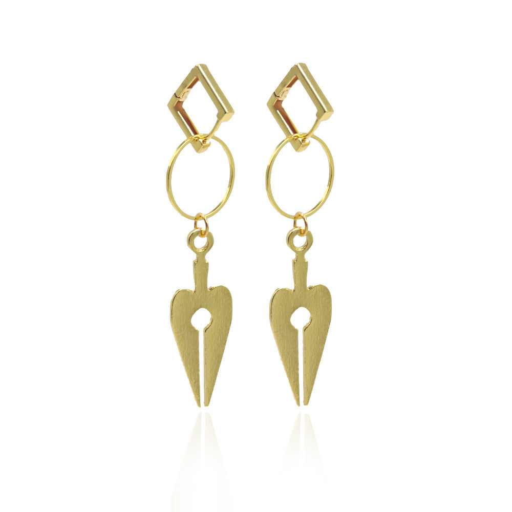 Alloy Earrings Ear Clip Cartoon Characters