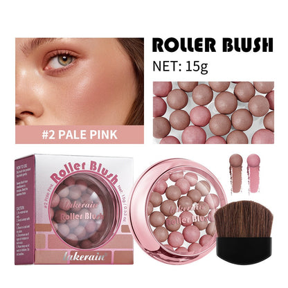 Lakerain Blush Ball Three-dimensional Repair Delicate Highlight Pearlescent Ball Blush