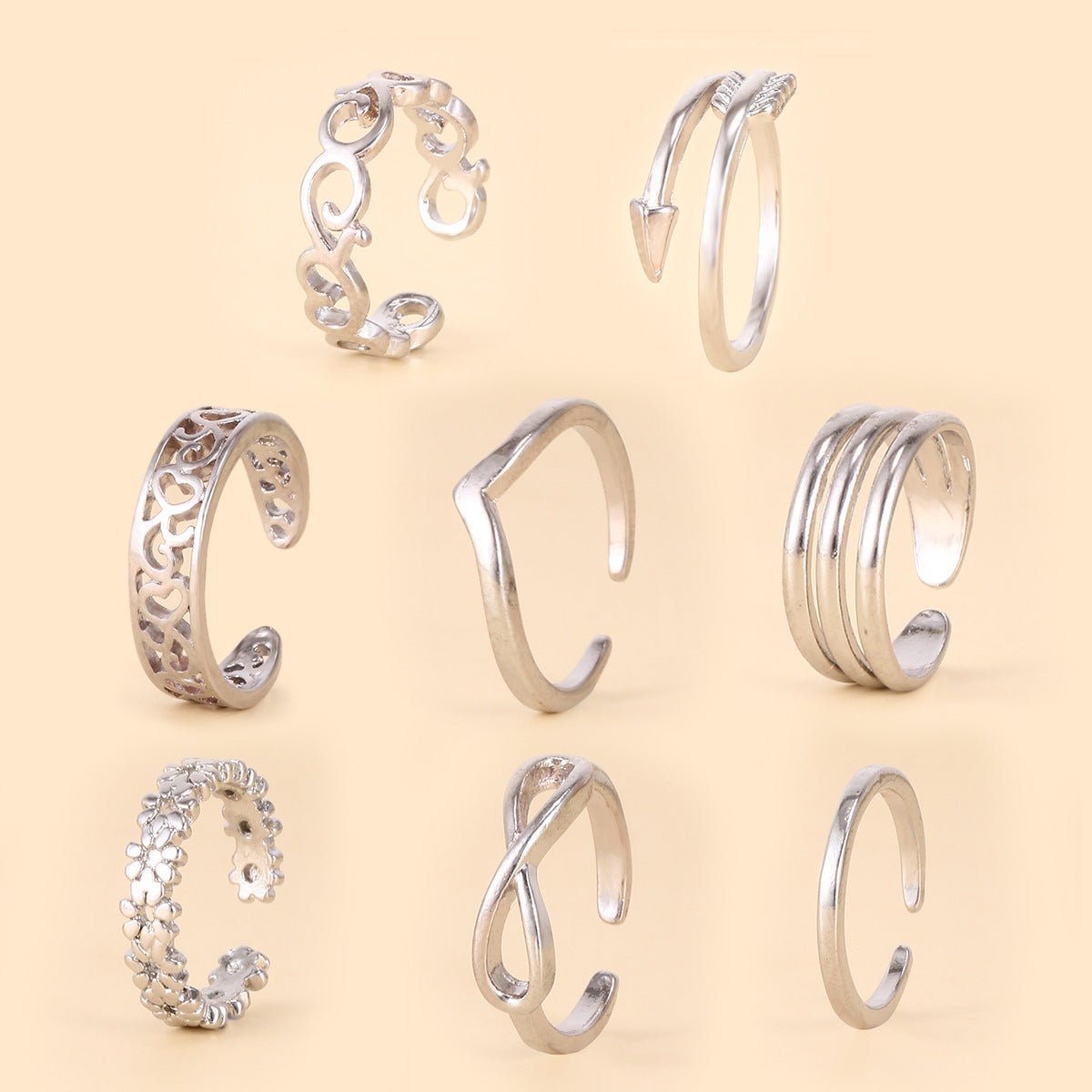 European And American Women's Beach Toe Ring