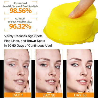 Only Supports Self Pickup With Waybill Amococo Turmeric & Kojic Cleansing Pads Brightened Skin Enriched With Turmeric Root Kojic Acid For Gentle Exfoliation And Tone Evenness