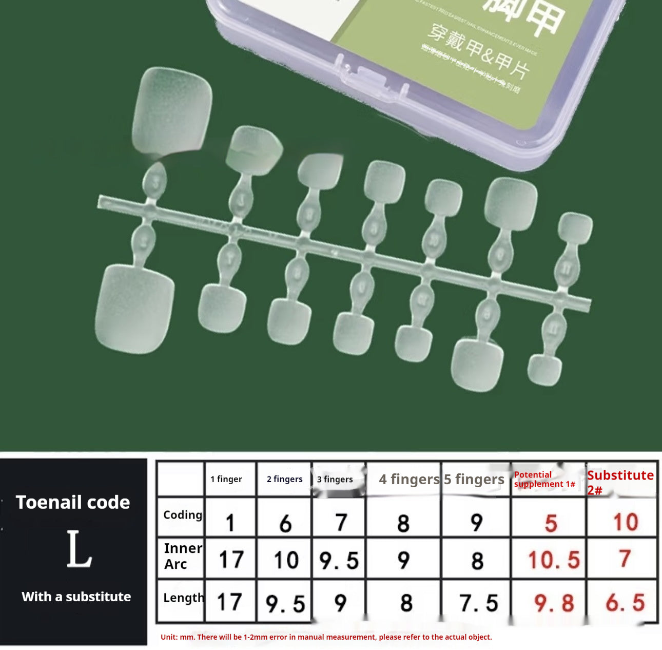 Toenail Wear Armillard Nail Sticker Spray Glue Armour Uv