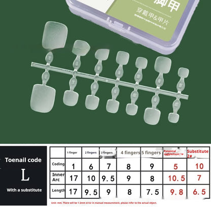 Toenail Wear Armillard Nail Sticker Spray Glue Armour Uv