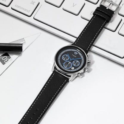 Mens Business Quartz Watch Gift Set