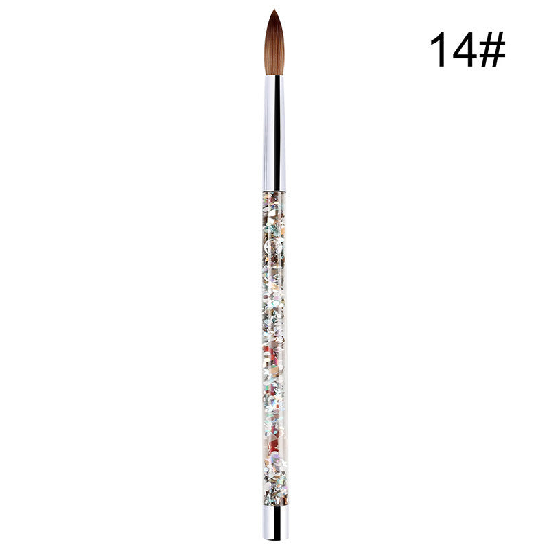 Nylon Nail Art Crystal Engraving Brush Tool