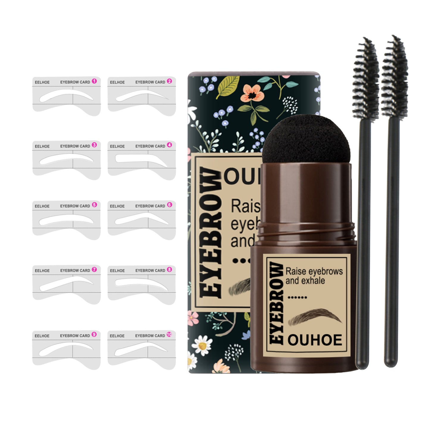 Eyebrow Stamp Powder Stick Thrush Eyebrow Print Hairline Sculpting Contour