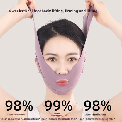 Improve French Pattern Lifting Full Face Shaping V Face Lifting Bandage Plastic Face Mask
