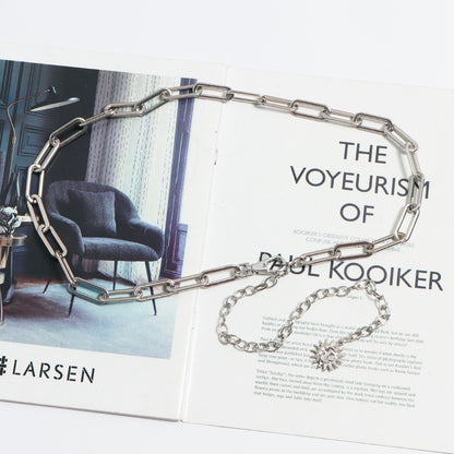 Metal Waist Chain Accessories Women's Thin Jk Belt Chain Trousers Chain Chain
