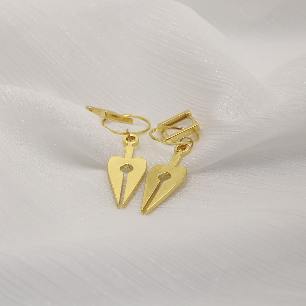 Alloy Earrings Ear Clip Cartoon Characters