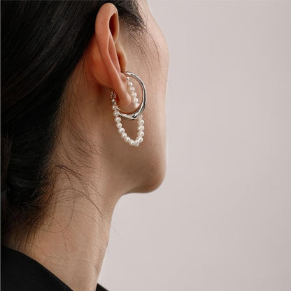Pearl Ear Clip Women's Non-pierced Earrings